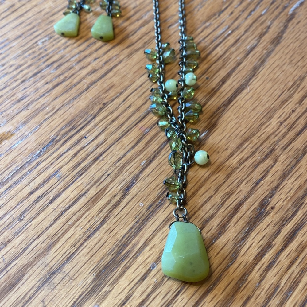 Necklace and Earrings